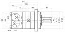 Hydraulický motor HYDROMOTOR BMT OMT 400 304otr Výrobca dielov Hydrolider