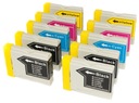 10x BROTHER INK LC1000 LC970 LC960 DCP-135C 130C