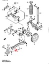 BUSHING SWINGARM DRIVE SHAFT REAR SUZUKI GRAND VITARA JB 05-15 photo 3 - milautoparts-fr.ukrlive.com