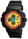 Dámske hodinky OCEANIC Multičas LCD+Analog WR100m Typ náramkový