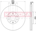 DISQUES DE FREIN 2 PIÈCES AVANT OPEL VECTRA C GTS 2.8 V6 photo 2 - milautoparts-fr.ukrlive.com