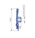 2304001 DISQUE DU CLIMATISEUR DELPHI CVC OPEL ASTRA photo 4 - milautoparts-fr.ukrlive.com