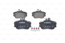 PADS BOSCH FRONT - MERCEDES CLASS C W202 284MM photo 2 - milautoparts-fr.ukrlive.com