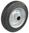 KÓŁO DO WÓZKA METALOWO GUMOWE FI 160 - 150 kg