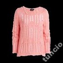 KappAhl - ażurowy różowy sweter - bluzka - 40/42 EAN (GTIN) 5901234560009