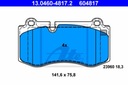 DISQUES SABOTS DE FREIN ATE AVANT - MERCEDES CLS C219 350MM photo 3 - milautoparts-fr.ukrlive.com