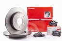 2× BREMBO 08.9081.10 DISC BRAKE + BREMBO P 30 003 SET PADS HAMULCOWYCH, BRAKES TARCZOWE photo 1 - milautoparts-fr.ukrlive.com