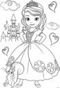 TREFL 36515 PUZZLE COLOR ME JEJÍ VELIKOST ZOSIA SOF Kolekce Disney Junior