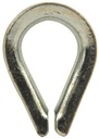 Kausza kausze do lin DIN6899B ocynk 10 mm 5 sztuk