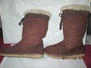 UGG-AUSTRÁLIA SVETLO KOZÁKY KOŽA,VLNA-36,5-TANIO Strih Pixie