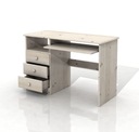 DSI-meble drevený Písací stôl 3S ľavý biely borovicový Značka Dsi-Meble
