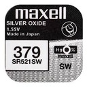 Maxell 379 SR521SW SR63 1,55 В 16 мАч серебряной батареи