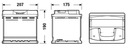 BATTERY CENTRA PLUS 50 AH, 450 A, CB 501, L+ photo 2 - milautoparts-fr.ukrlive.com