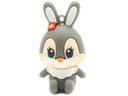 Флеш-накопитель 8 ГБ USB GREY BUNNY RABBIT ROM 24H