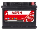 Аккумулятор ASFIN 12В 55Ач 480А (EN) ON, PB, LPG