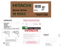 Elektrický skrutkovač Hikoki W 6VA3 pre regipsu JAPAN Kód výrobcu MS-703
