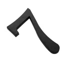 Цифры для дома, маркировка здания, черный номер - 7.