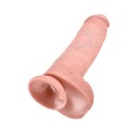 PEPIDREAM - DILDO real PRÍSAVKA SEMENNÍKY 25CM Značka King Cock