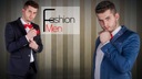 Nohavice sivé 1711 fashionmen2 veľ.. 44 promo Zapínanie gombíky