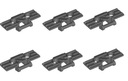 Lego Technic Гусеничное звено 57518 c серое 6 шт.