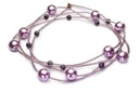Розовое длинное жемчужное ожерелье Jablonex Kiara Beads