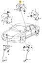 SENSOR LEVEL ADJUSTMENTS SUSPENSION AUDI A8 D3 PHAETON RIGHT REAR ORIGINAL photo 2 - milautoparts-fr.ukrlive.com