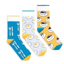 PONOŽKY DLHÁ BANANA SOCKS 42-46 CAT LOVER Dominujúci vzor zmiešané vzory