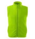 Unisex fleecová vesta 2XL Next Dominujúca farba zelená