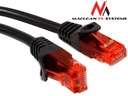 SIEŤOVÝ KÁBEL LAN PRO. ETHERNET RJ45 UTP CAT6 15M Hmotnosť (s balením) 0.373 kg