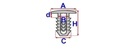 BOUTONS ÉPINGLES WYCISZENIA DE CAPOT CITROEN C3 I II SAXO photo 3 - milautoparts-fr.ukrlive.com