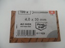 Шурупы Torx из нержавеющей стали 4,0x30 мм INOX A2