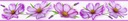 Dekoračný prúžok na stenu Deco Border 83 Kvety EAN (GTIN) 5901741506835