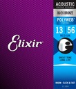 Струны для акустической гитары Elixir PolyWeb 13-56