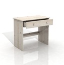 DSI-meble Drevený písací stôl OLA 1S biely Značka Dsi-Meble