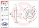 BREMBO XTRA DISCS REAR VW GOLF VI VII SCIROCCO KRK photo 8 - milautoparts-fr.ukrlive.com