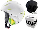 Kask narciarski UVEX PRIMO S 52-55cm white-lime