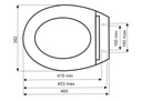 WC sedátko Artgos biele Univerzálna doska pre cersanit koleso roca EAN (GTIN) 5904458212099