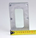 Kremenné okienko priezor pre vákuovú komoru Hmotnosť (s balením) 1 kg