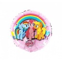 Фольгированный шар MY LITTLE PONY, круглый, РОЗОВЫЙ, для гелия