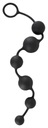 Koraliki analne silikonowe 40 cm Black Velvets Materiał silikon