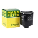 MANN OIL FILTER W712/52, замена OP 641