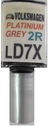 VW LD7X PLATINIUM GREY LAKIER ZAPRAWKA DO RYS ARA