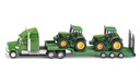 ГРУЗОВИК SIKU 1837 + 2 ТРАКТОРА JOHN DEERE 1:87