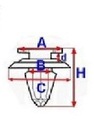 CLAMP SEAL ROMIX B25291 photo 1 - milautoparts-fr.ukrlive.com