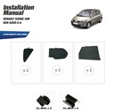 CURTAINS SLONECZNE RENAULT SCENIC 2009-2016 CAPS CURTAINS SUNPROOF photo 15 - milautoparts-fr.ukrlive.com