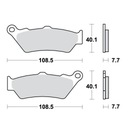 SABOTS DE FREIN DE FREIN TRW LUCAS MCB671SV HUSQVARNA TR photo 2 - milautoparts-fr.ukrlive.com