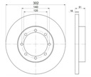 DISCS 1769 GT PADS NISSAN NV400 11R- REAR 302MM photo 2 - milautoparts-fr.ukrlive.com