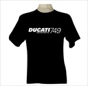 T-SHIRT KOSZULKA MOTOCYCLE AVEC NADRUKIEM DUCATI 749/999 AVEC R photo 1 - milautoparts-fr.ukrlive.com