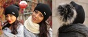 Elegantná čiapka krasnal-pompon JENOT C7 čierna PL Druh beanie