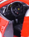 Ferrari 458 Italia Red 1:24 BBURAGO Kolor dominujący odcienie czerwieni